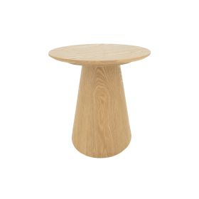 Τραπέζι σαλονιού Donda mdf σε sonoma απόχρωση Φ60x40εκ