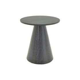 Βοηθητικό τραπέζι Donda mdf μαύρο Φ45x50εκ