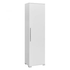 Στήλη Diamond1 λευκό gloss 50x35x187εκ