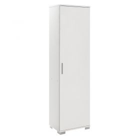 Ντουλάπι-στήλη Chad1 λευκό gloss 45x32x169εκ