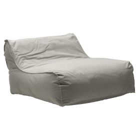 Πουφ ξαπλώστρα Leandro αδιάβροχο γκρι