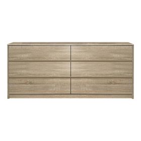 Συρταριέρα Kuanger mdf σε φυσική απόχρωση 120x40x70εκ