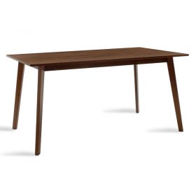Τραπέζι Benson MDF σε καρυδί απόχρωση 150x90x75εκ