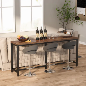 Κονσόλα Barak Μέταλλο/Μασίφ Ξύλο 180x30x75cm