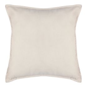 Μαξιλάρι διακοσμητικό Glober ύφασμα σε ιβουάρ απόχρωση 45x45εκ