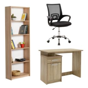 Φοιτητικό πακέτο επίπλων γραφείου Looney-Berto II σετ 2 τμχ