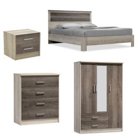 Φοιτητικό πακέτο επίπλων υπνοδωματίου DreamCatcher 4 σετ 4 τμχ