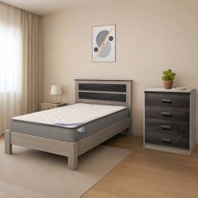 Φοιτητικό πακέτο επίπλων κρεβατοκάμαρας Mood σετ 3τεμ