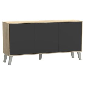 Μπουφές Billie sonoma-γκρι 149x40x77εκ