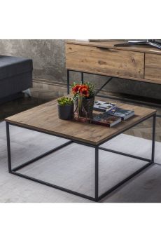 Τραπεζάκι σαλονιού Verona Τετράγωνο 70x70x40cm