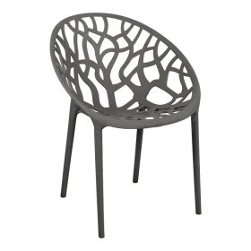 Πολυθρόνα Daren pp σε ανθρακί απόχρωση 59x60x79,5εκ