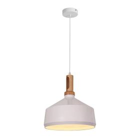 Φωτιστικό οροφής Denvel I λευκό-χρυσό μέταλλο Φ35x22εκ