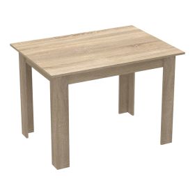 Τραπέζι Manka σε sonoma απόχρωση 110x80x77εκ