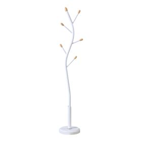 Καλόγερος Portu μέταλλο σε λευκή-φυσική απόχρωση Φ30x170εκ