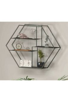 Ράφι Τοίχου Izar Hexagon 30x38x9.3cm