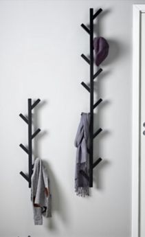 Καλόγερος Bolton Τοίχου (6 θέσεων) μεταλλικό 20x8x60cm