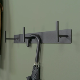 Κρεμάστρα Τοίχου Barak Μεταλλική 35x7x7cm