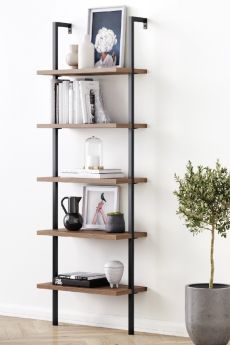 Ραφιέρα Verona Τοίχου-Μασίφ Ξύλο 70x20x200cm