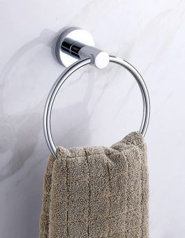 _ Alcor Inox Δαχτυλίδι Για Πετσέτες Μπάνιου