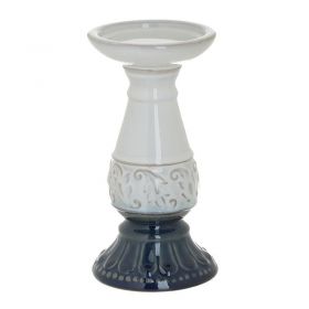 Κηροπήγιο  inart κεραμικό Φ10x20cm