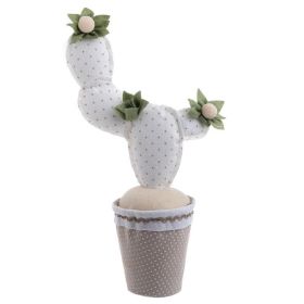 Κάκτος  inart Υφασμάτινος 12x17x35cm