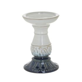 Κηροπήγιο  inart κεραμικό Φ9x15cm